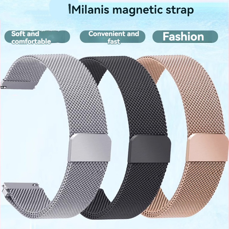Milanese Loop Magnetic - Milanese Magnet Steel strap 12mm 14mm