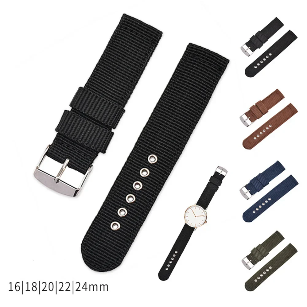 Canvas Strap Watch - Miękki i wygodny nylonowy pasek uniwersalny