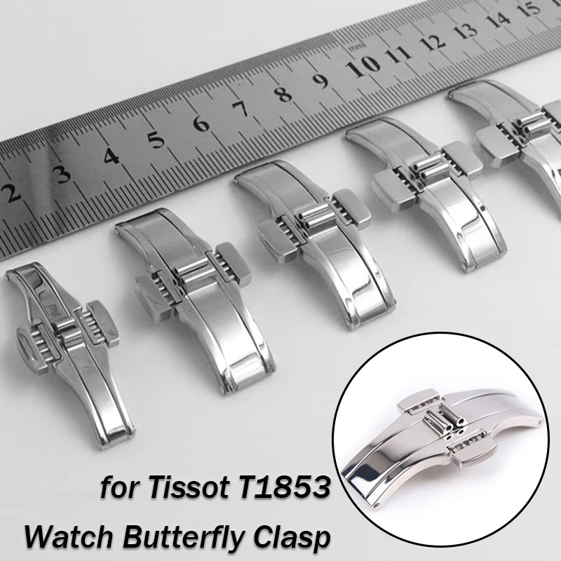Butterfly Clasp Deployant - Dla Tissot T1853 klamra paska zegarka