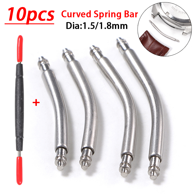 Curved Spring Bar - Łączniki sprężynowe zakrzywione 18mm 20mm 22mm