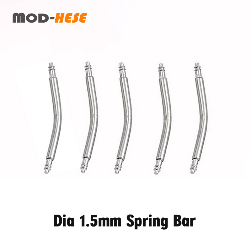 Curved Spring Bar - 20 sztuk 1.5mm wygięte pręty sprężynowe