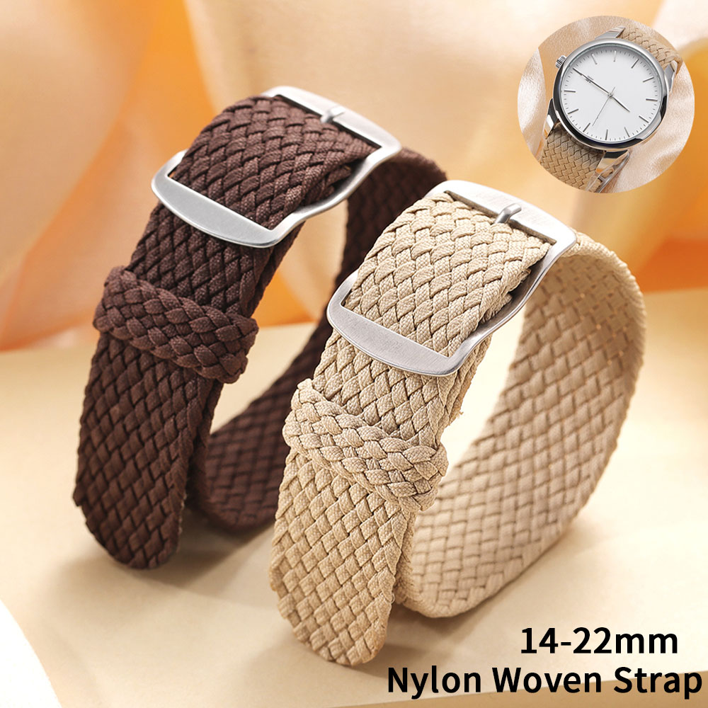 Perlon Strap Woven - 14mm 16mm 18mm 20mm 22mm Tkany