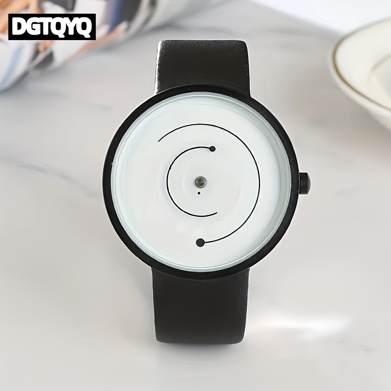 Leather Watch Band Men - Modne kreatywne zegarki męskie, zegarki sportowe,