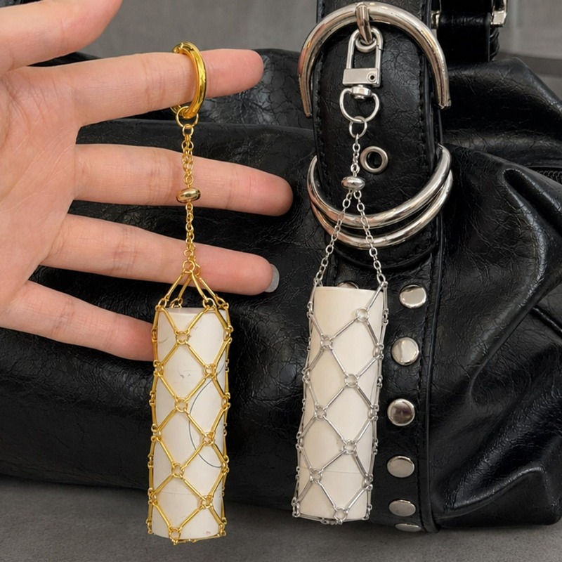 Mesh Strap Metal - Przenośna siatkowa metalowa torebka dla kobiet,