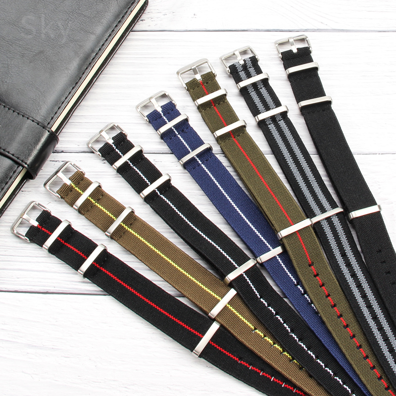 Nato Strap Nylon - Pasek do zegarka francuskiej armii z