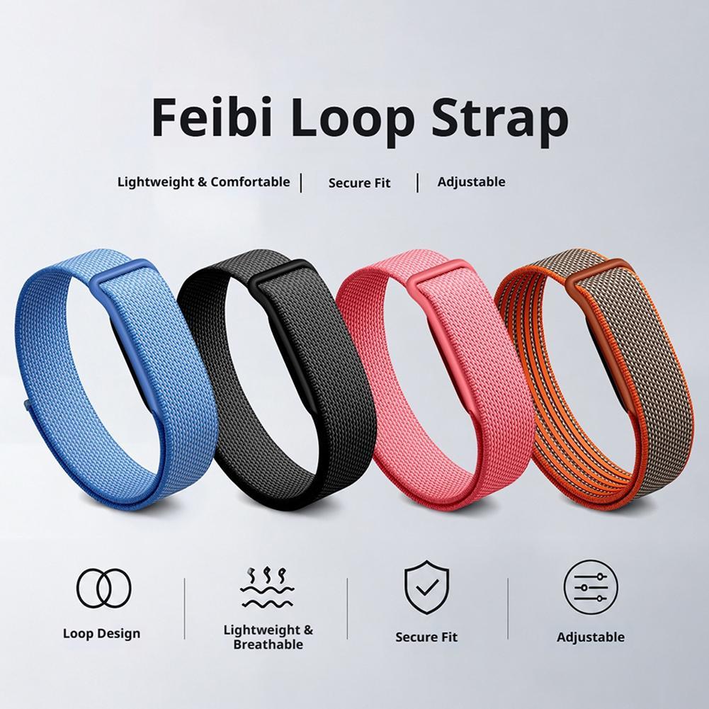 Sport Loop Velcro - Nylonowy pasek sportowy z pętelką, pleciony,