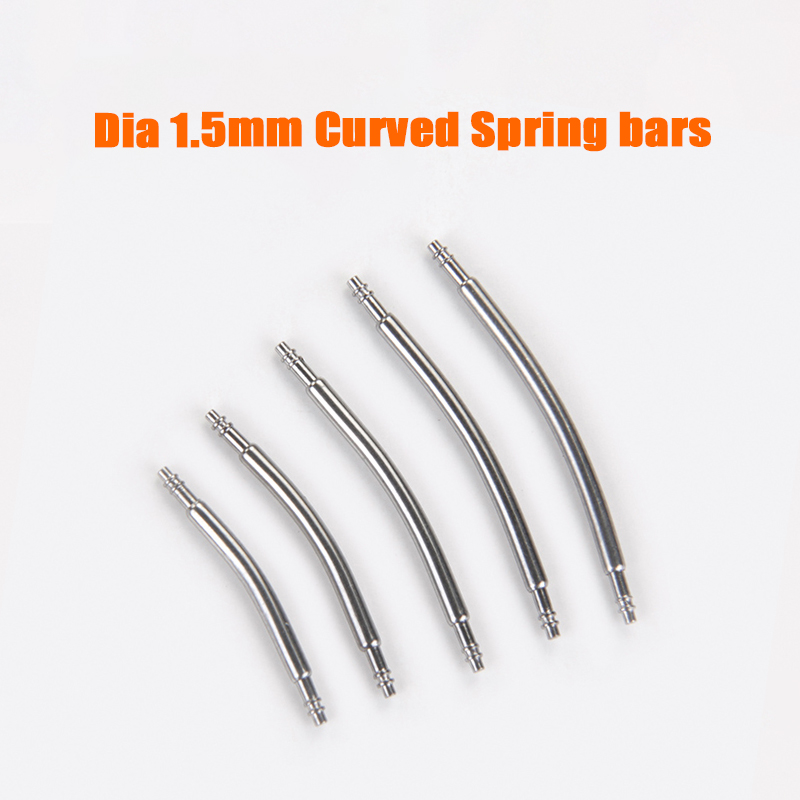 Curved Spring Bar - 1.5mm wygięte pręty sprężynowe zakrzywione paski