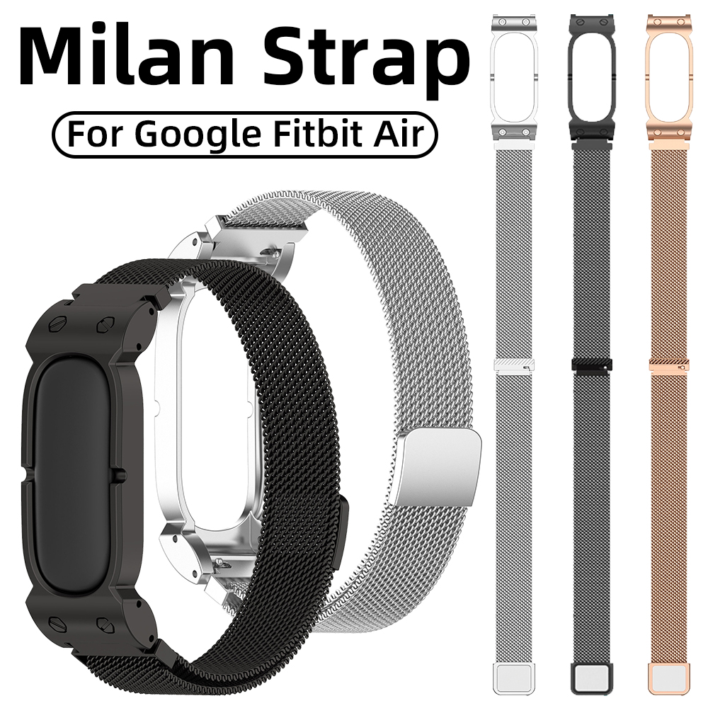 Mesh Strap Metal - Pasek do zegarka Milanese do Fitbit