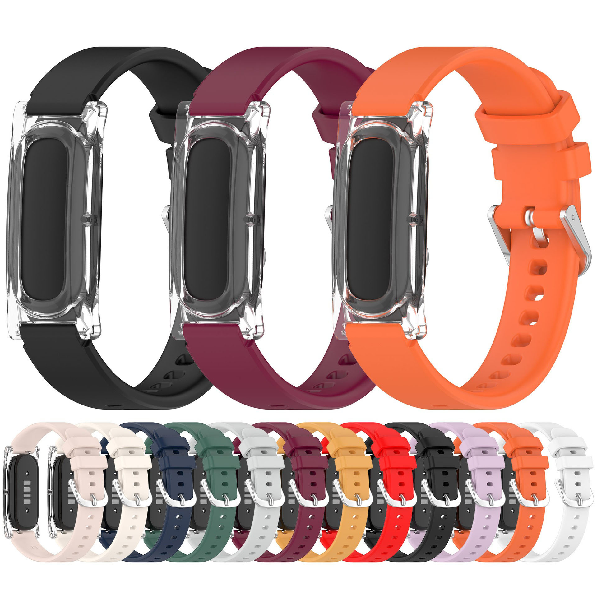 Silicone Band Women - Silikonowy pasek kompatybilny z Google Fitbit