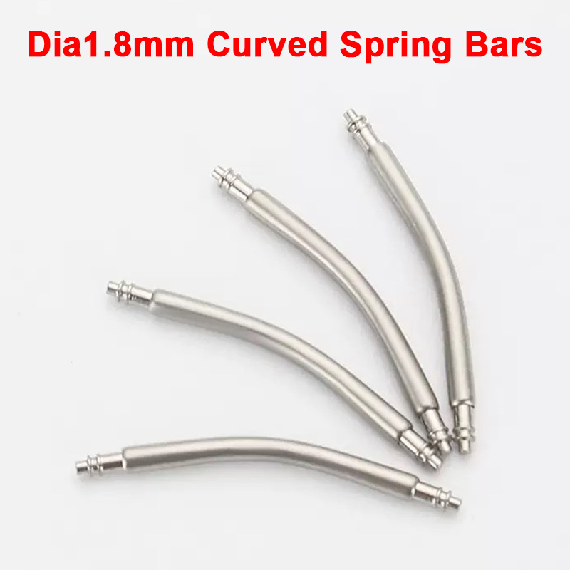 Curved Spring Bar - Piny sprężynowe zakrzywione o średnicy 1.8mm