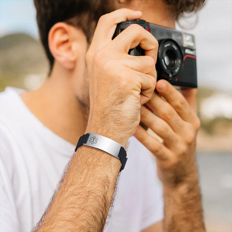 Personalizowana medyczna brans – Silicone Band Women recenzja i cena