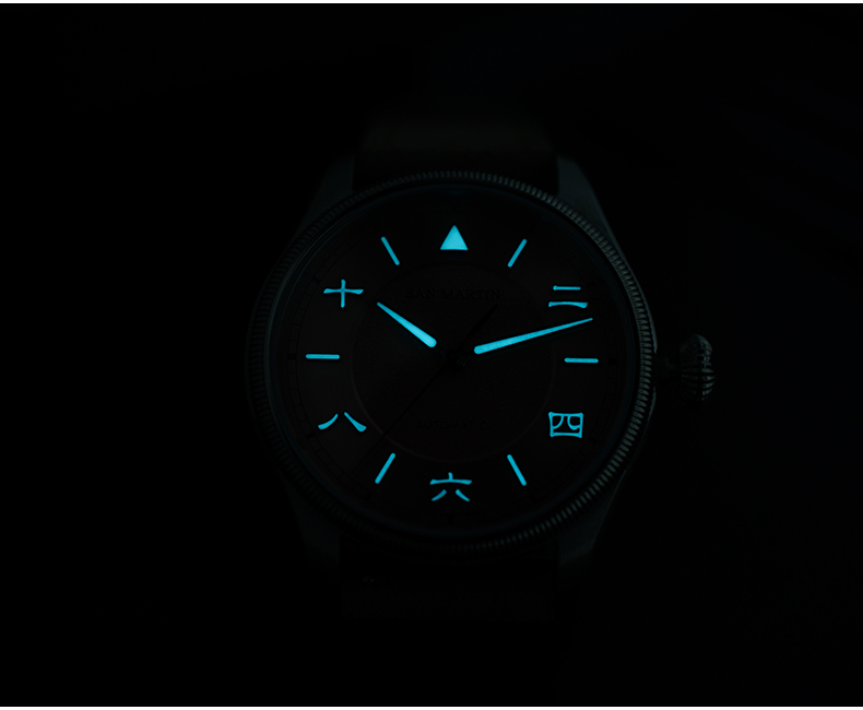 Męski zegarek automatyczny San – Leather Strap Quick Release recenzja i cena