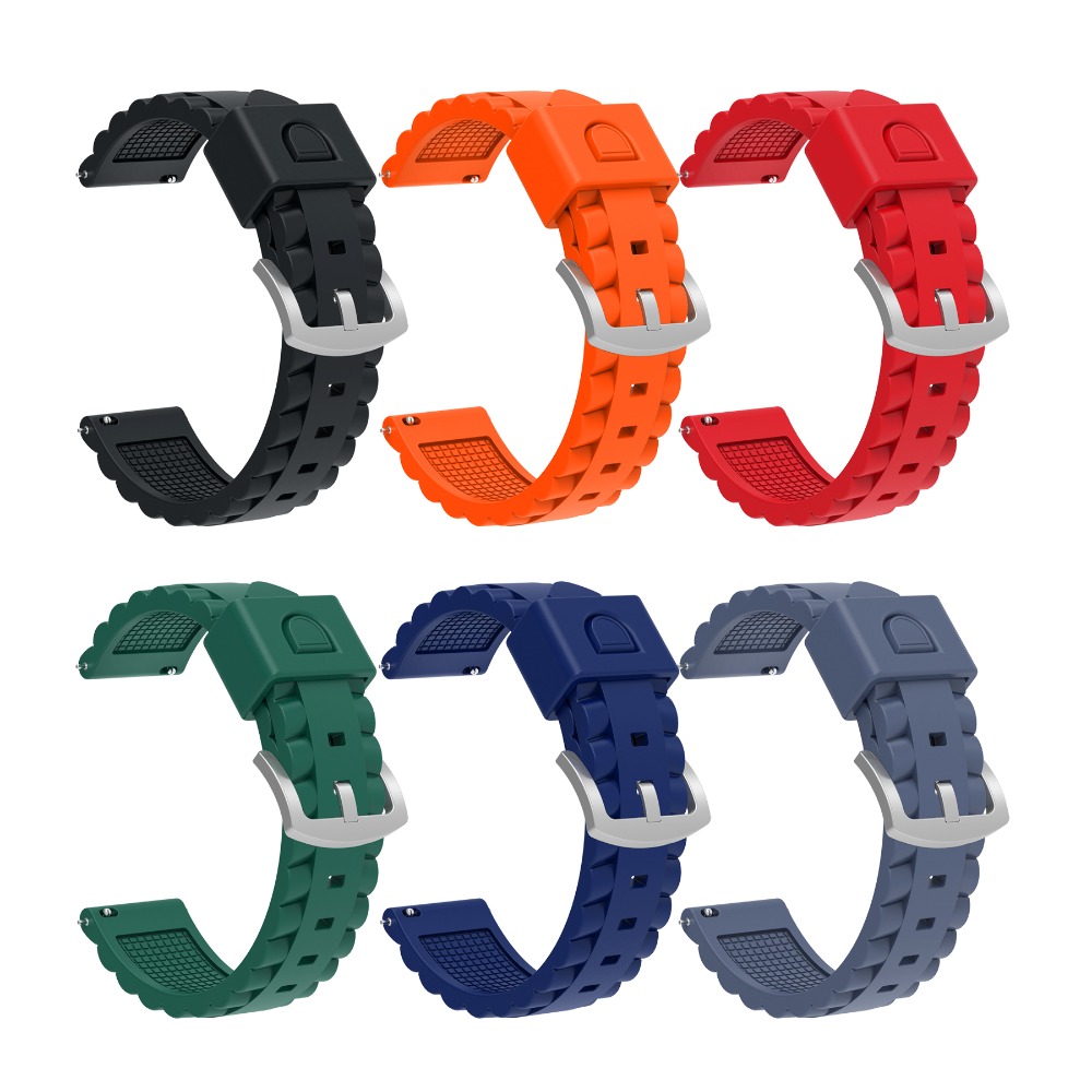 Miękki silikonowy pasek do 20m – Silicone Watch Band 22Mm recenzja i cena