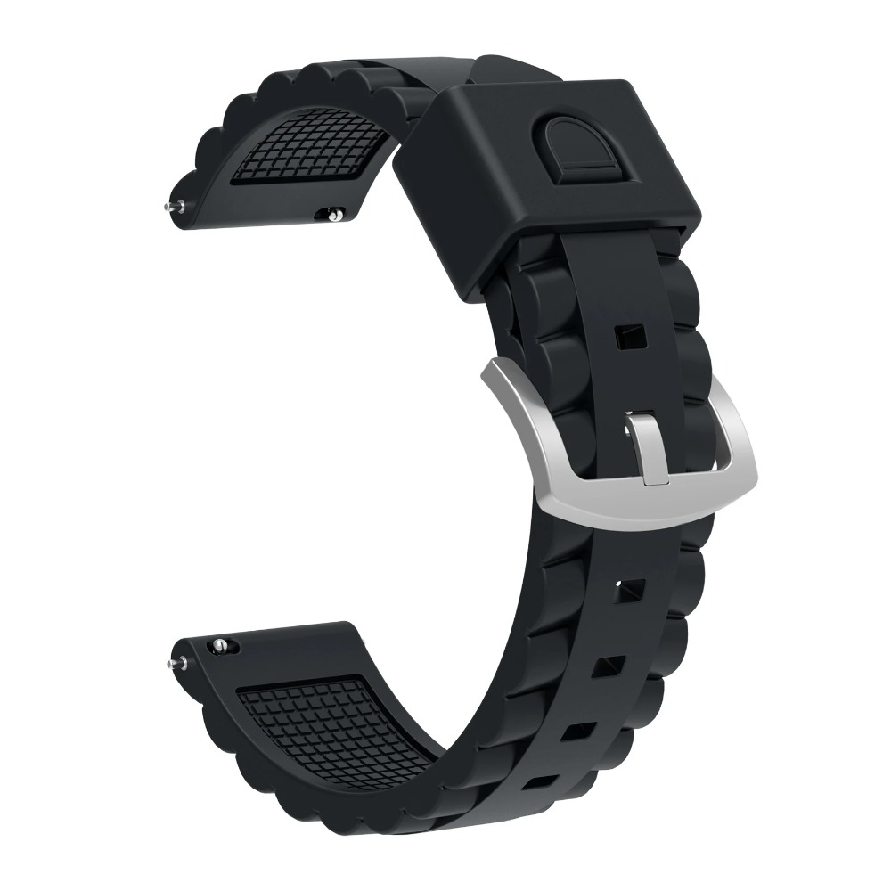 Miękki silikonowy pasek do 20m – Silicone Watch Band 22Mm recenzja i cena