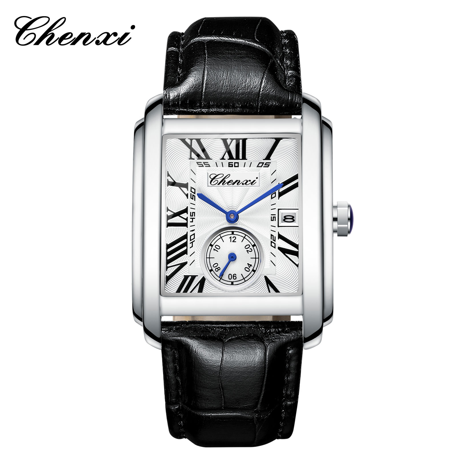 Chenxi 8216 New Fashion Boy kl – Leather Watch Band Men recenzja i cena