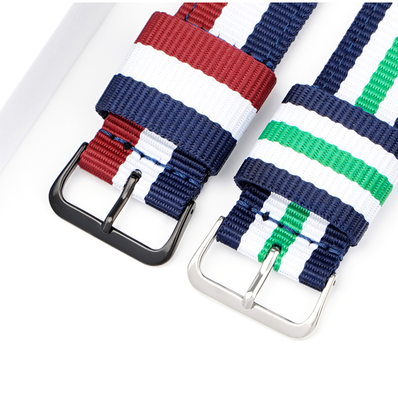 Pasek do zegarka nylonowy 20mm – Canvas Strap Watch recenzja i cena