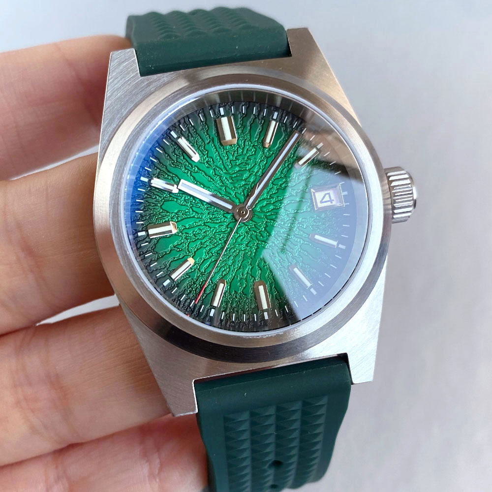 Nowy męski zegarek mechaniczny – Rubber Strap Diver recenzja i cena