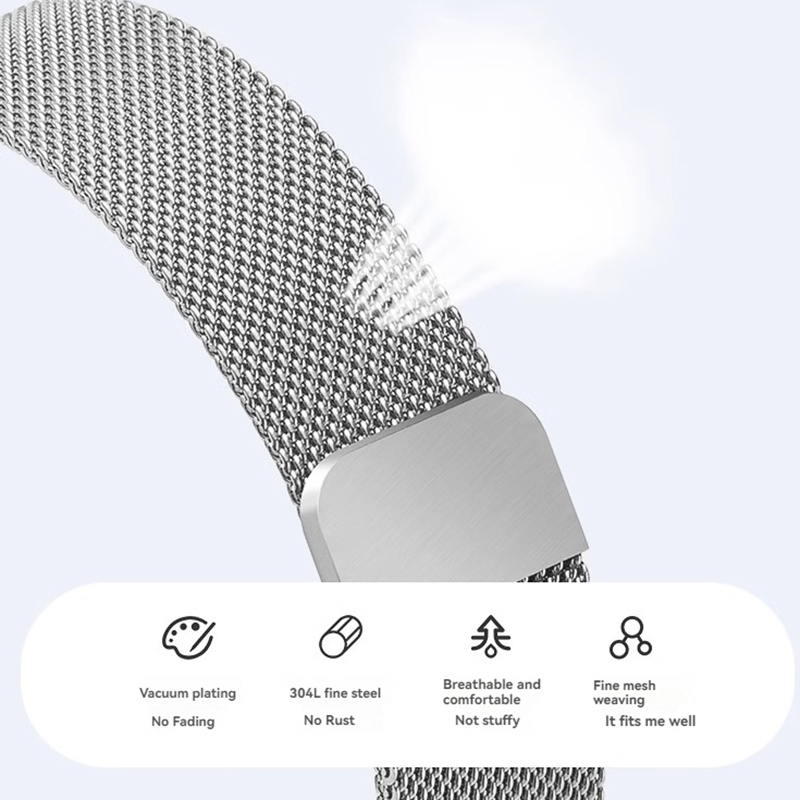 Milanese Magnet Steel strap 12 – Milanese Loop Magnetic recenzja i cena
