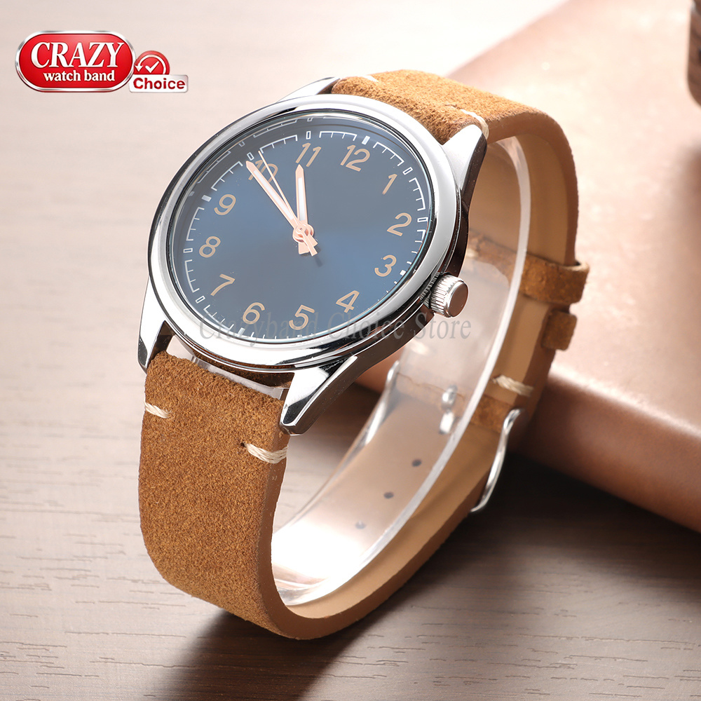 Szybkozłączny pasek z miękkieg – Suede Strap Watch recenzja i cena
