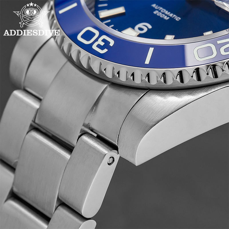 ADDIESDIVE Nowy Zegarek Nurkow – Stainless Bracelet Diver recenzja i cena