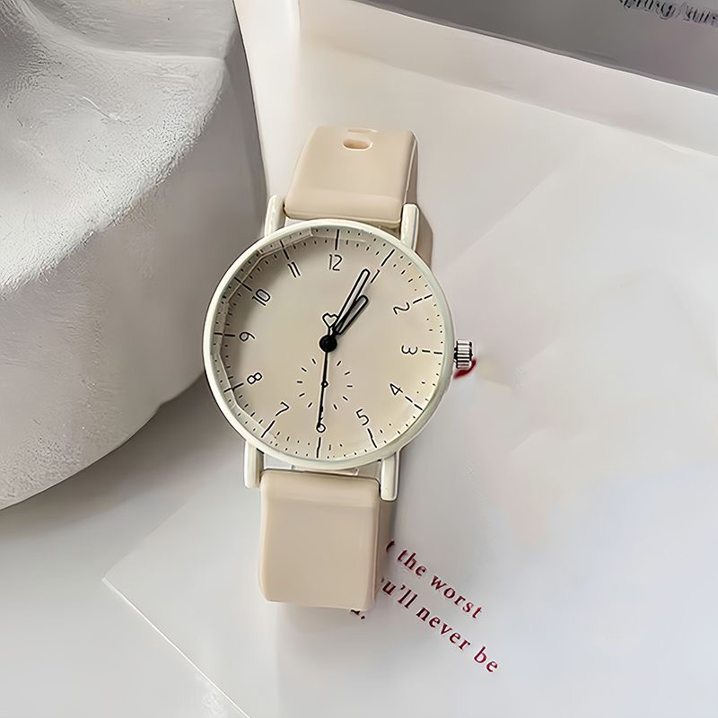 Zegarek damski kwarcowy z arab – Silicone Band Women recenzja i cena