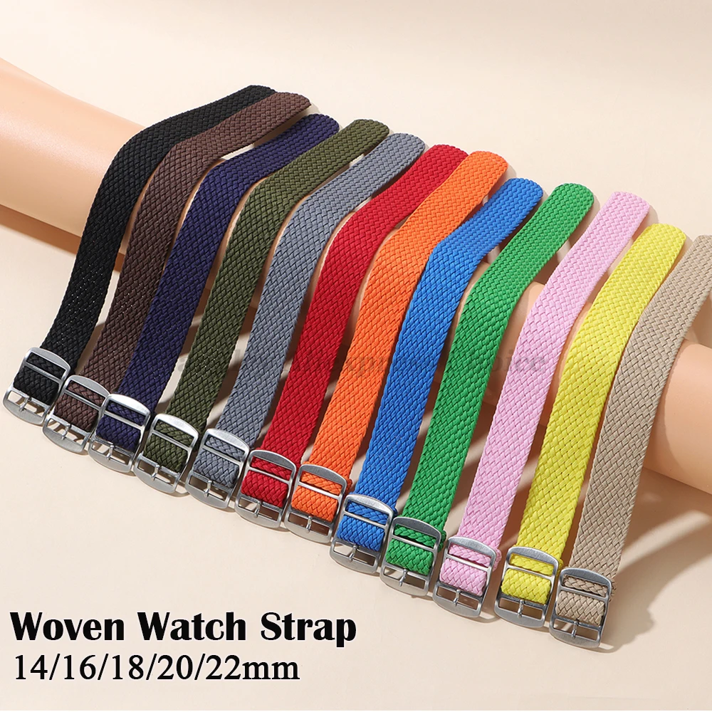 14mm 16mm 18mm 20mm 22mm Tkani – Perlon Strap Woven recenzja i cena