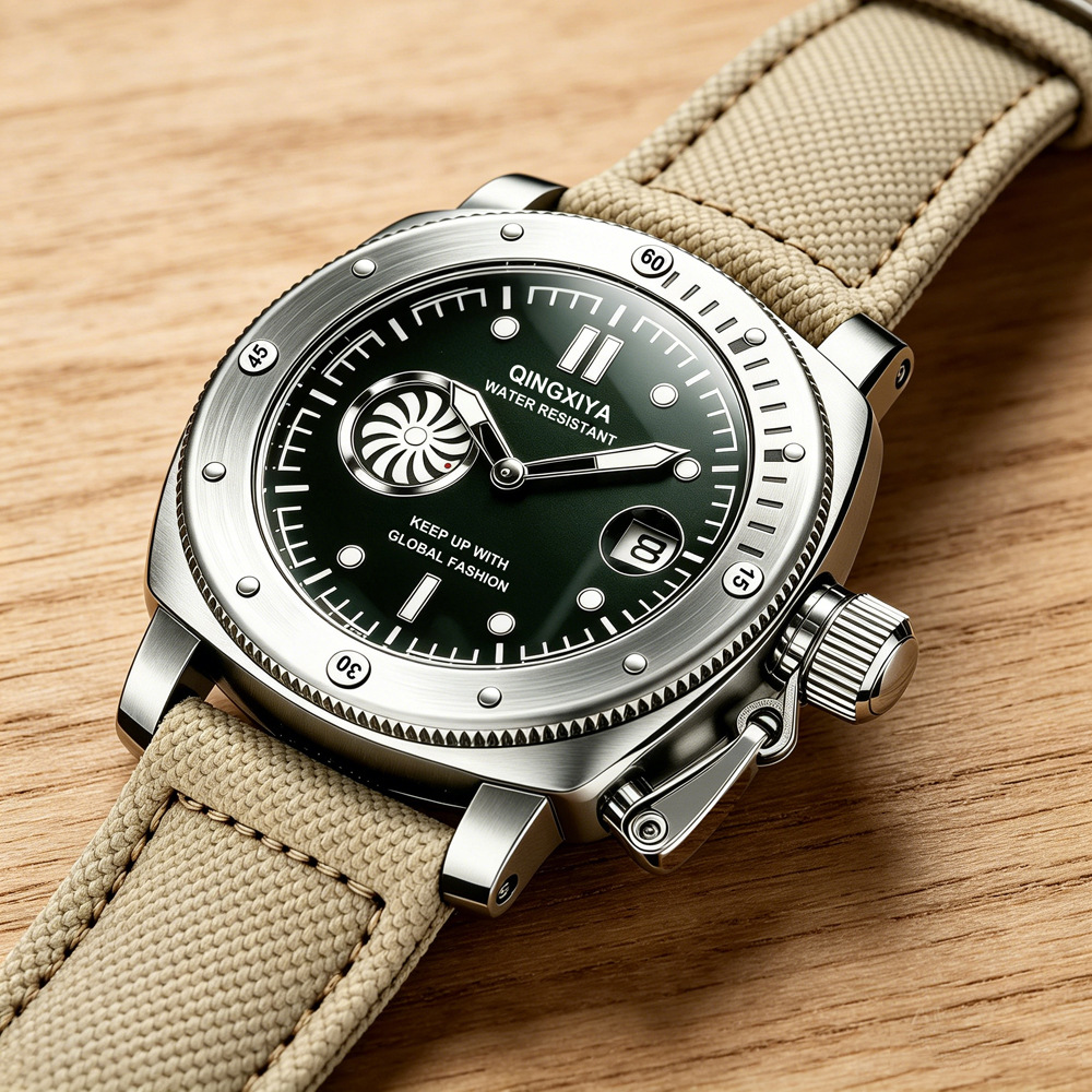 Stylowe Kreatywne Zegarki Kwar – Canvas Strap Watch recenzja i cena