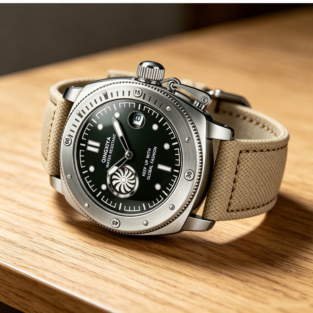 Stylowe Kreatywne Zegarki Kwar – Canvas Strap Watch recenzja i cena