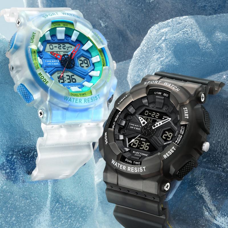 Zegarek męski TIMEARTX, luksus – Rubber Strap Diver recenzja i cena