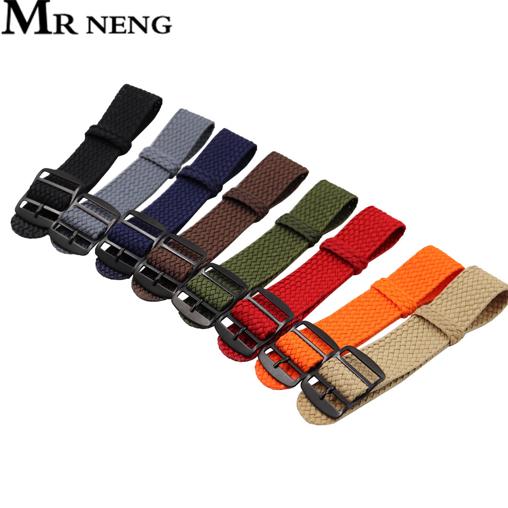 18mm 20mm 22mm jednokolorowy d – Perlon Strap Woven recenzja i cena