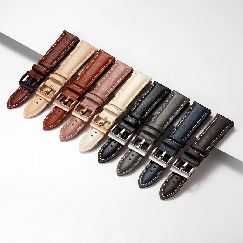 Pasek do zegarka z prawdziwej  – Leather Strap Quick Release recenzja i cena