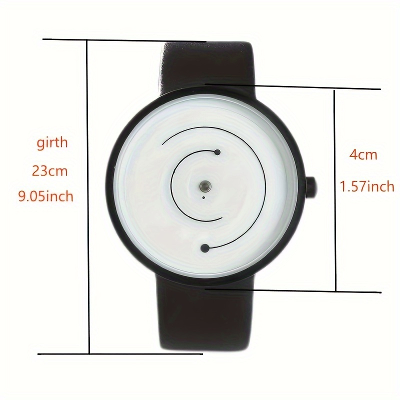 Modne kreatywne zegarki męskie – Leather Watch Band Men recenzja i cena