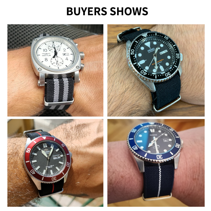 Pasek do zegarka francuskiej a – Nato Strap Nylon recenzja i cena