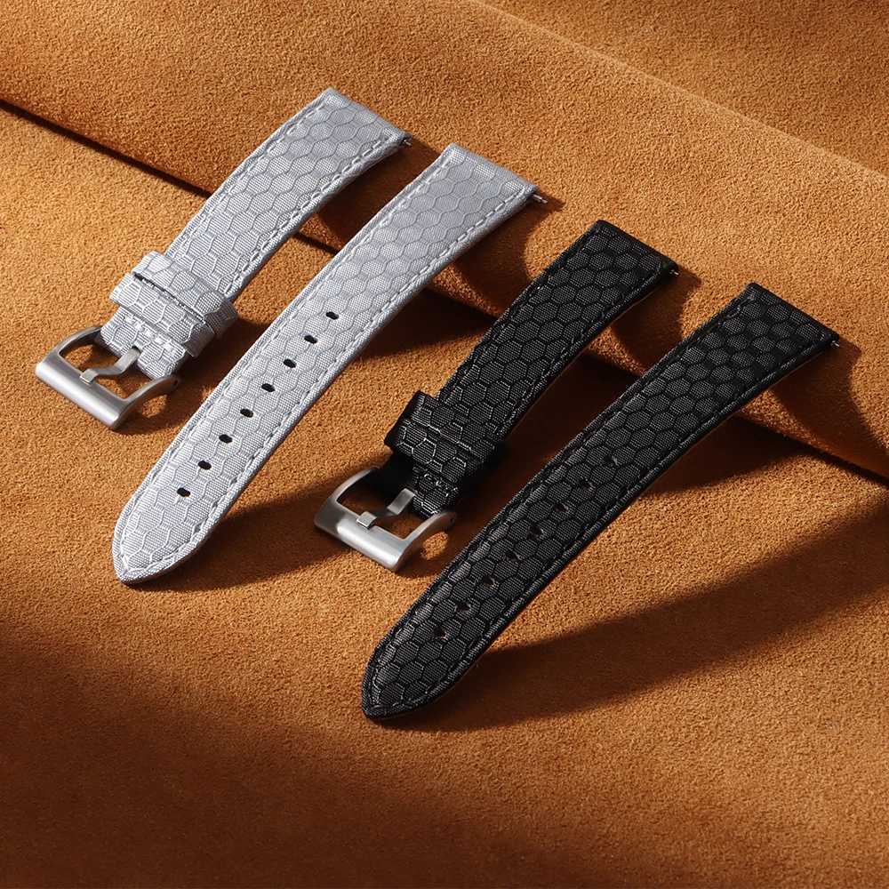 Pasek do zegarka 20mm 22mm Gła – Perlon Strap Woven recenzja i cena