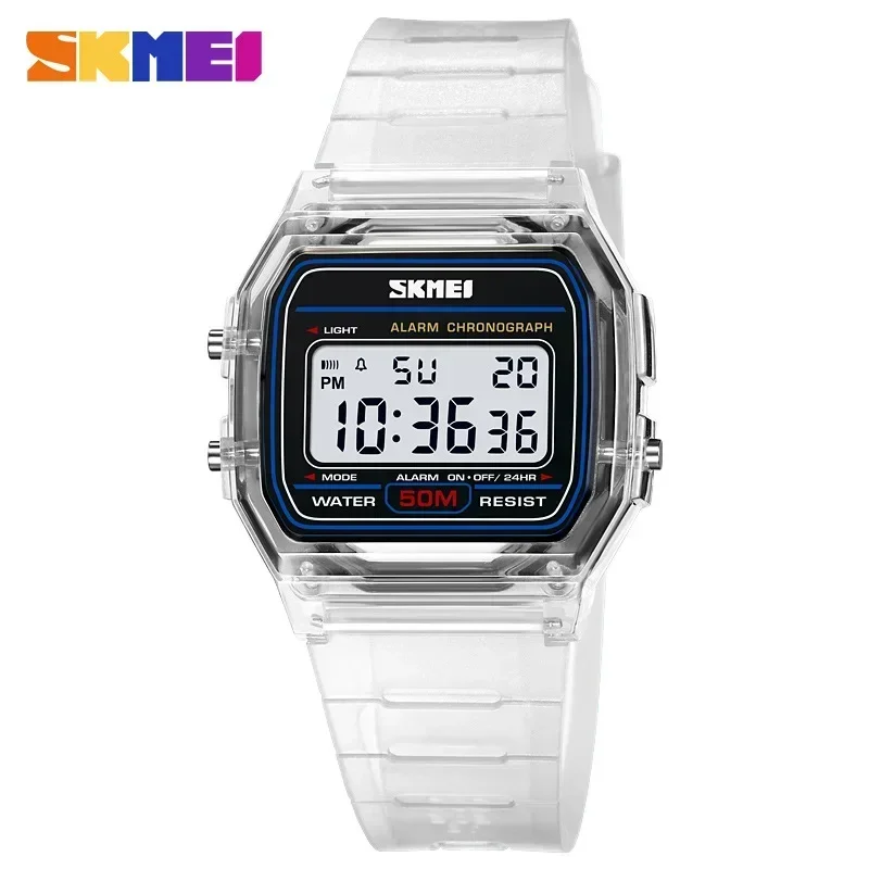 SKMEI 2056 przezroczysty pasek – Rubber Strap Diver recenzja i cena