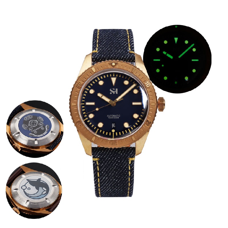 42mm brązowy męski zegarek mec – Canvas Strap Watch recenzja i cena
