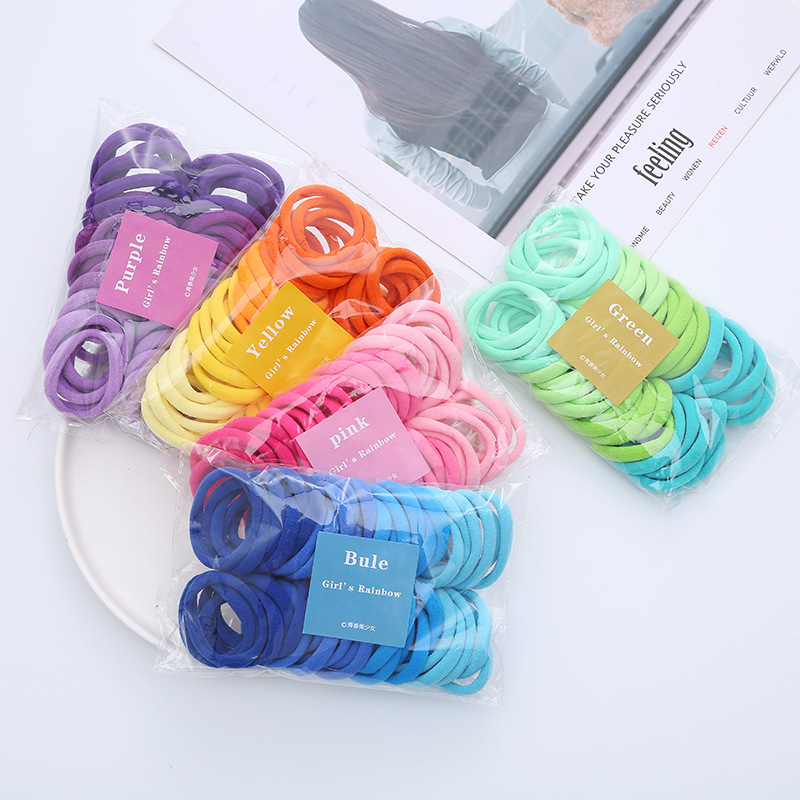 50 SZT./Zestaw Damskie Dziewcz – Silicone Band Women recenzja i cena