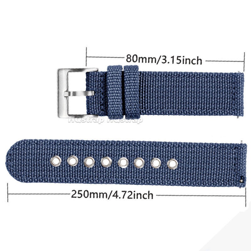 Pasek nylonowy 18mm 20mm 22mm  – Nato Strap Nylon recenzja i cena