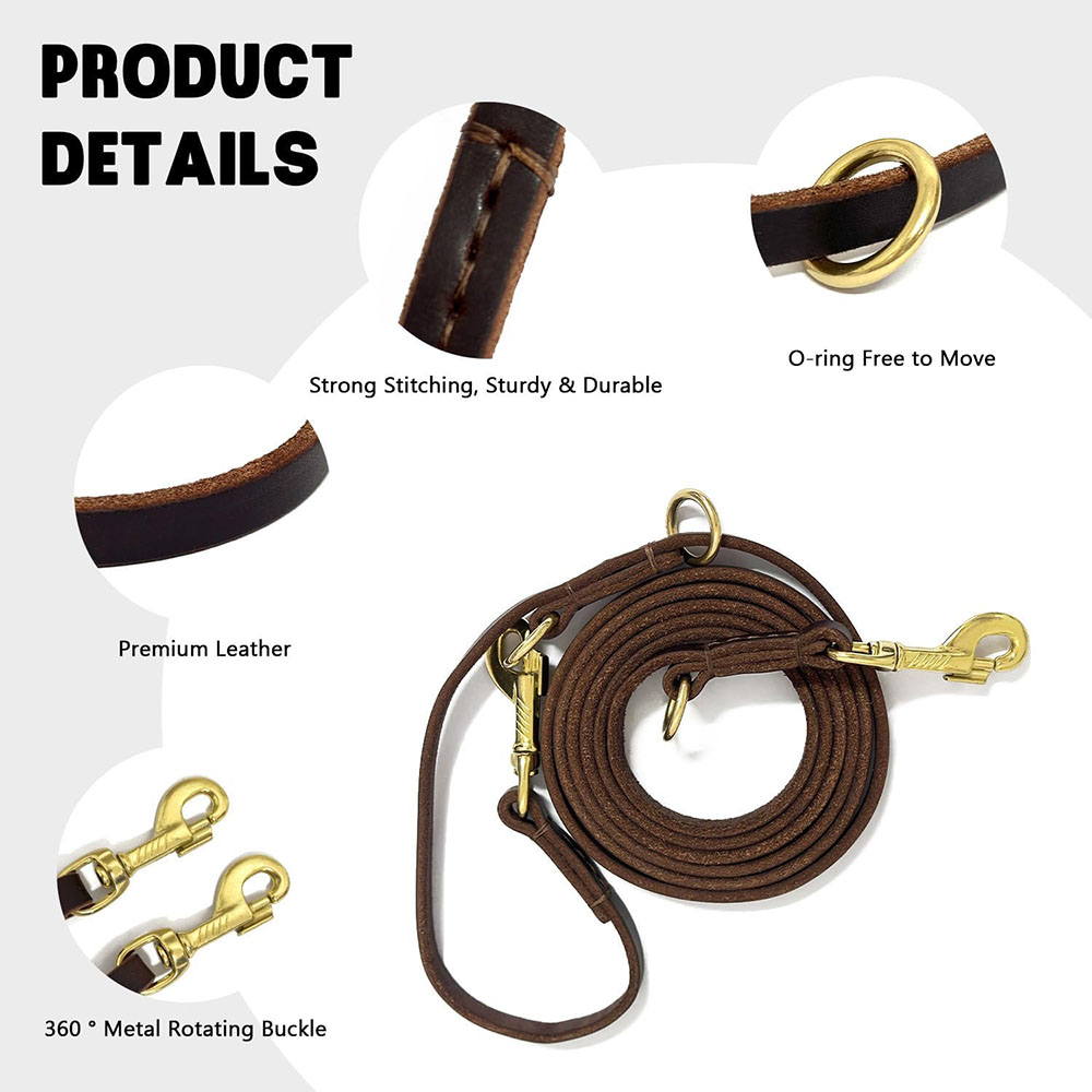 Wielofunkcyjna skórzana smycz  – Leather Strap Quick Release recenzja i cena
