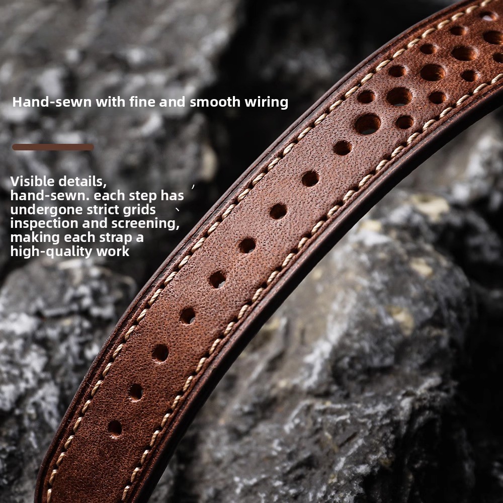 Pasek do zegarka ze skóry bydl – Suede Strap Watch recenzja i cena