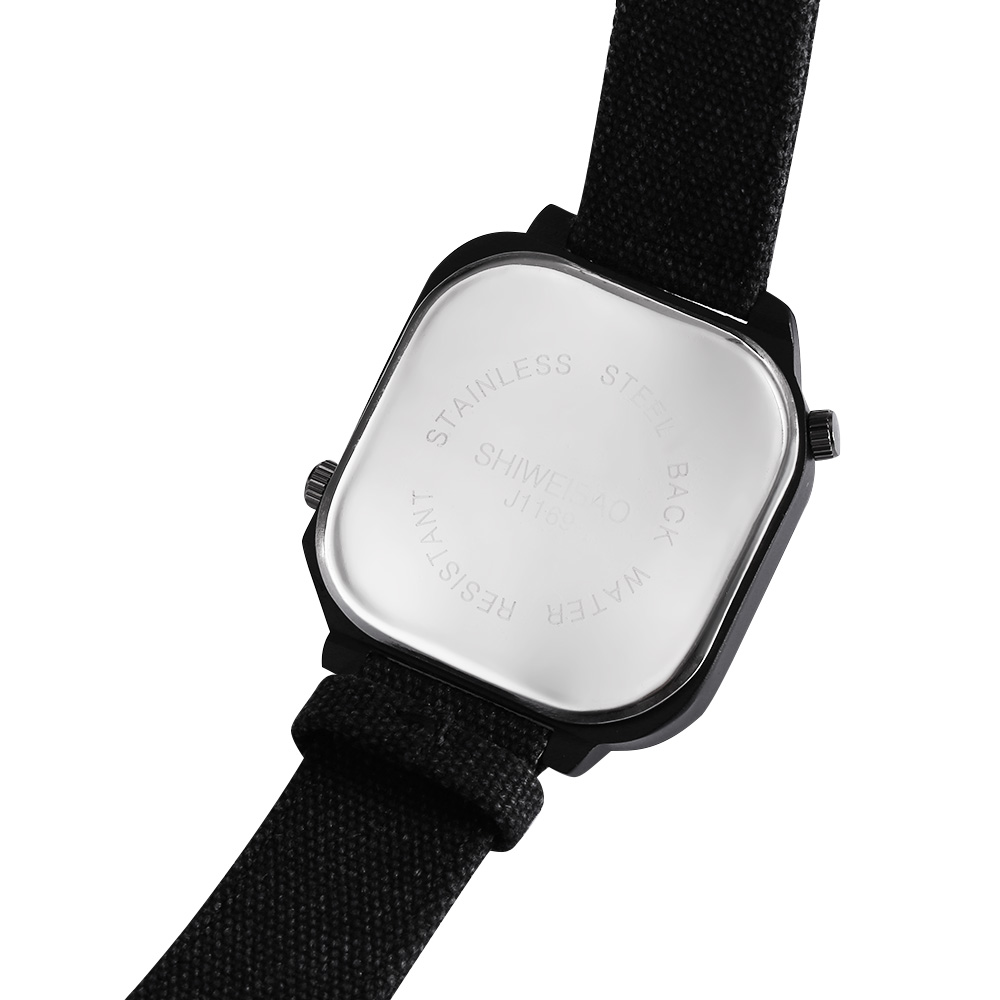 Męskie zegarki kwarcowe Top ma – Canvas Strap Watch recenzja i cena