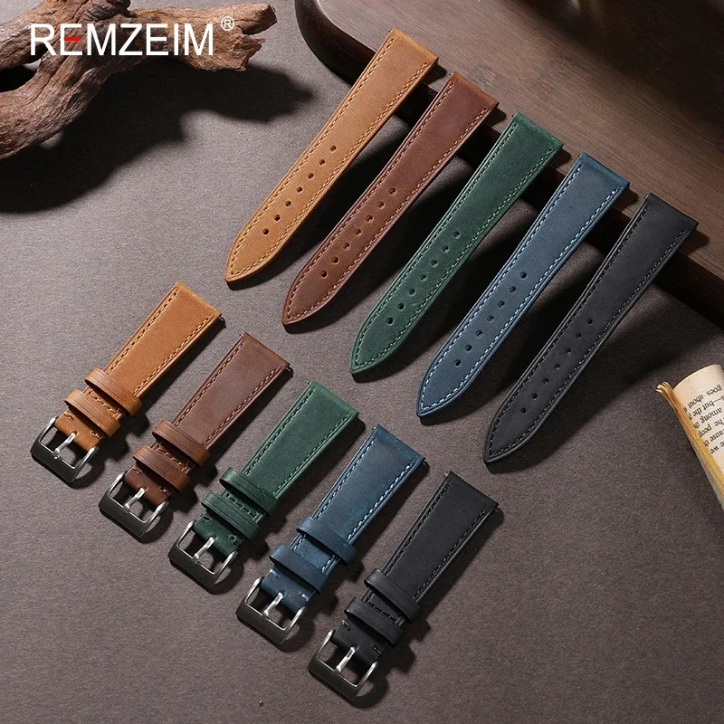 Crazy Horse skórzany pasek do  – Nato Strap Nylon recenzja i cena