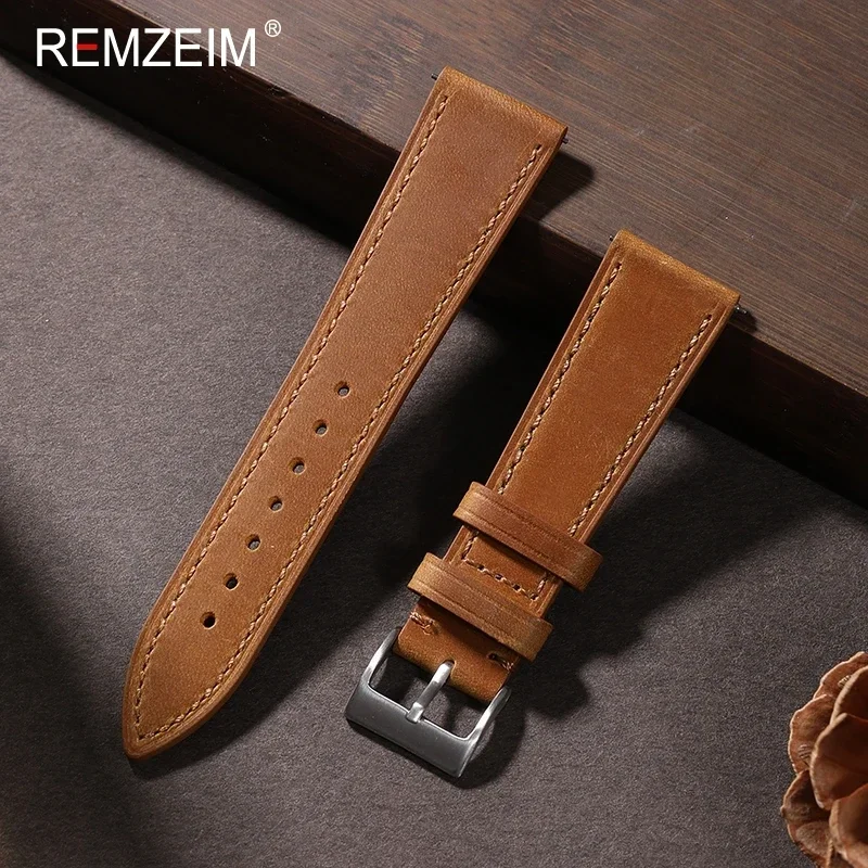 Crazy Horse skórzany pasek do  – Nato Strap Nylon recenzja i cena