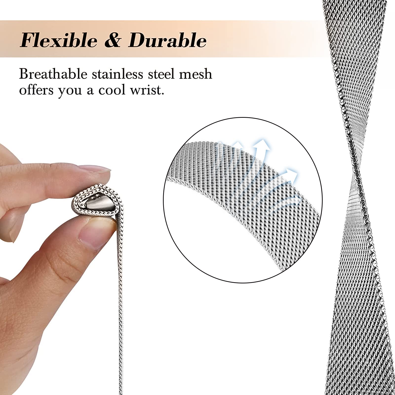 Milanese loop do fitbit charge – Milanese Loop Magnetic recenzja i cena