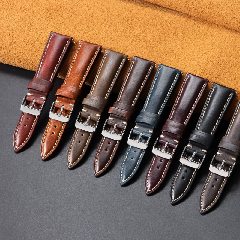 Pasek do zegarka ze skóry bydl – Leather Strap Quick Release recenzja i cena