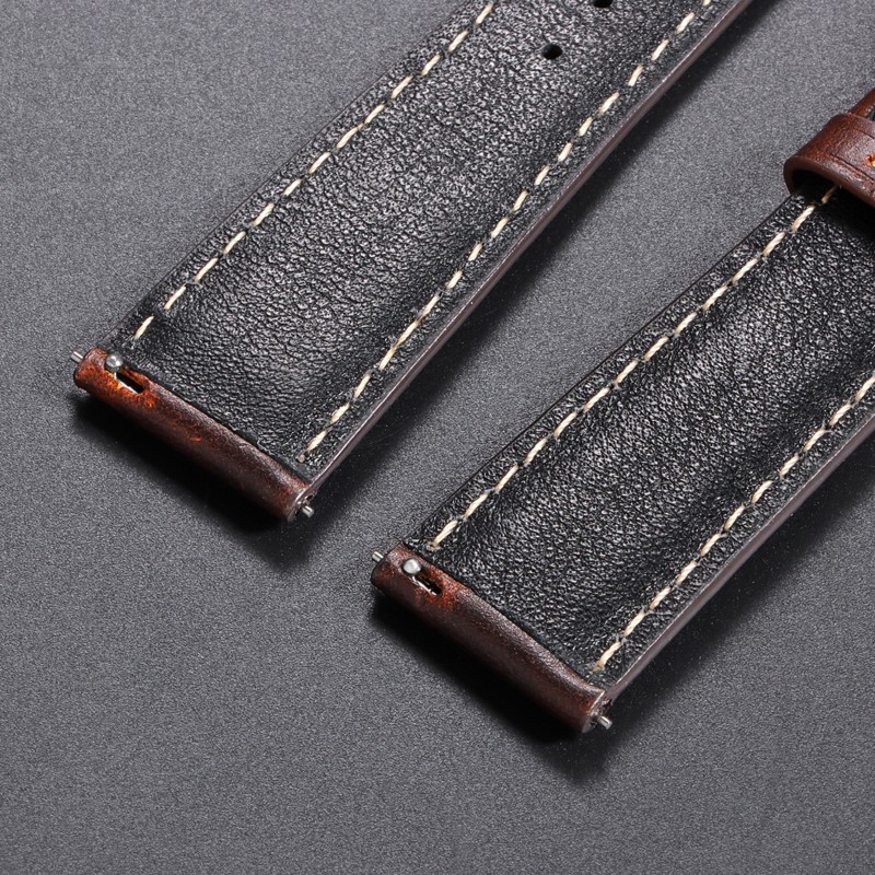 Pasek do zegarka ze skóry bydl – Leather Strap Quick Release recenzja i cena