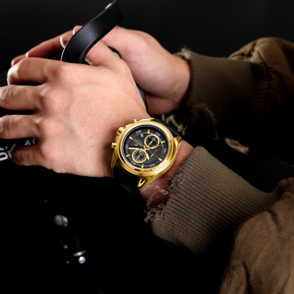 NAVIFORCE zegarki na rękę z pr – Leather Watch Band Men recenzja i cena