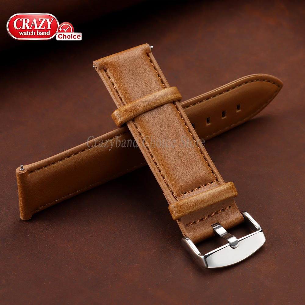 Pasek do zegarka ze skóry bydl – Leather Strap Quick Release recenzja i cena