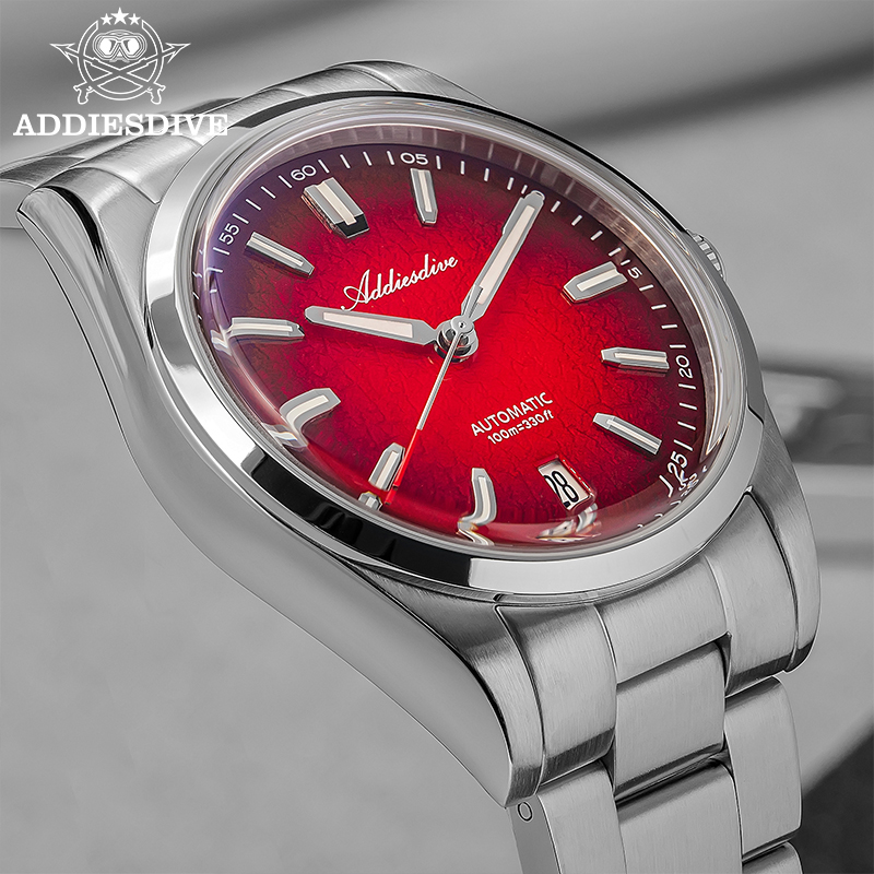 ADDIESDIVE Zegarek na prezent  – Stainless Bracelet Diver recenzja i cena