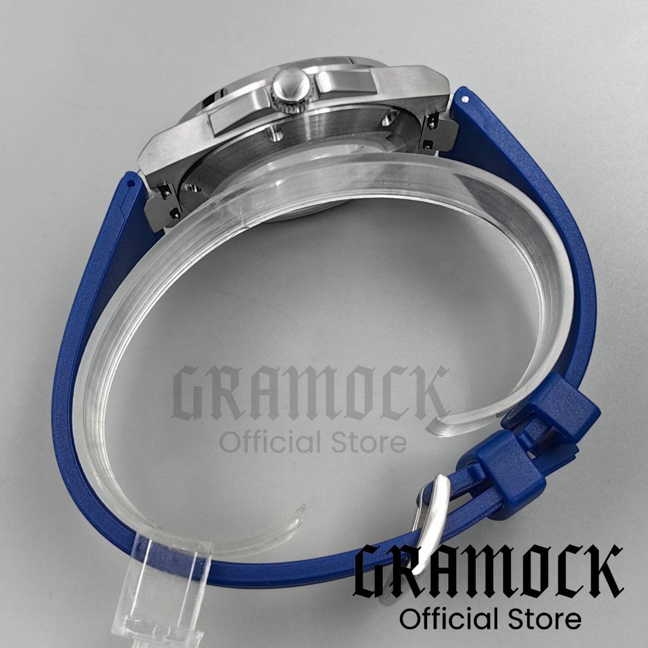 Obudowa zegarka męskiego Steel – Rubber Strap Diver recenzja i cena